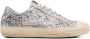 Golden Goose Glitter V-Star Sneakers Gray Dames - Thumbnail 1