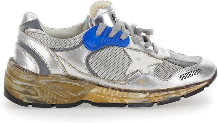 Golden Goose Grijze Running Dad Sneakers Gray Dames