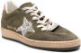 Golden Goose Groen Zilver Kameel Sneaker Ball Star Green Dames - Thumbnail 1