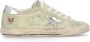 Golden Goose Groene leren sneakers met sterdetail Green Dames - Thumbnail 1