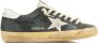 Golden Goose Sneakers Super Star High Foxing Vce Sole Green Heren - Thumbnail 1