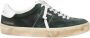 Golden Goose Groene Suède Sneakers Contraststiksels Green Heren - Thumbnail 1