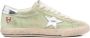 Golden Goose Groene Veterschoenen met Sterpatch Beige Heren - Thumbnail 1