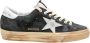 Golden Goose Groen Wit Nubuck Sneakers Vintage Stijl Green Heren - Thumbnail 1