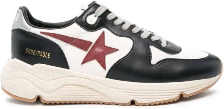 Golden Goose Handgemaakte Running Sole Sneakers Zwart