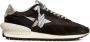 Golden Goose Zwarte Stof Suède Hardloop Marathon Sneakers Black Heren - Thumbnail 9