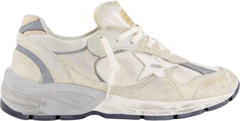 Golden Goose Dad-Star Chunky Witte Sneakers Multicolor Heren