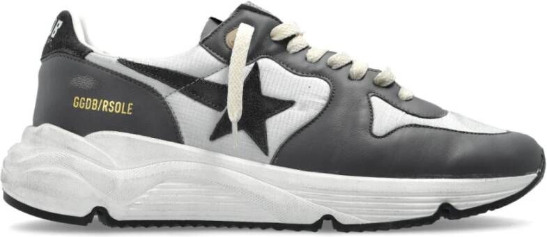 Golden Goose Urban Running Sneakers Zwart Wit Gray Heren