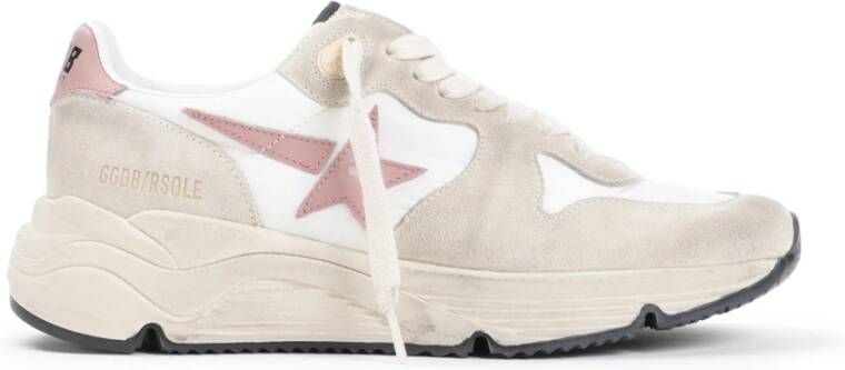 Golden Goose Hardloopschoenen in Ice Ash Rose Beige Dames