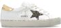 Golden Goose Witte Leren Sneakers met Glitter Ster Logo White Dames - Thumbnail 6