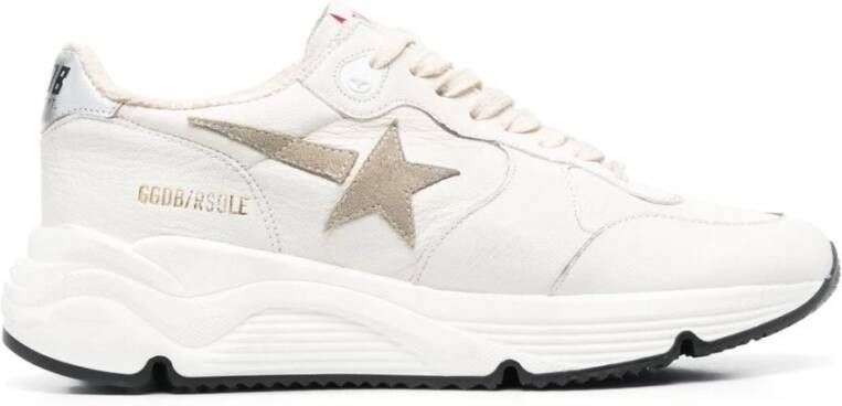 Golden Goose Hoge kwaliteit leren sneakers voor dames White Dames