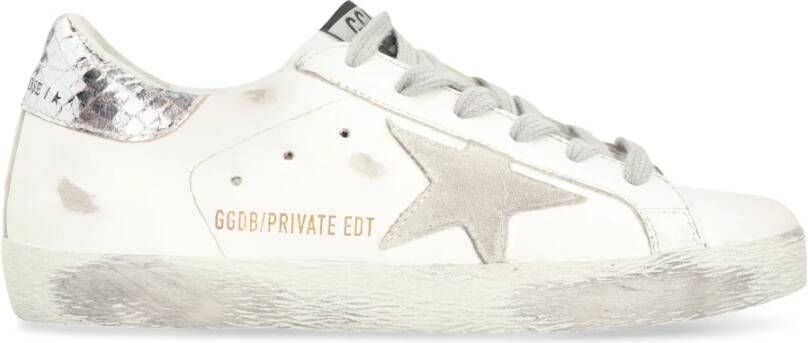 Golden Goose Iconische Leren Sneakers met Ster-Patch White Dames