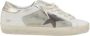 Golden Goose Iconische ster leren sneakers met suède Beige Dames - Thumbnail 1