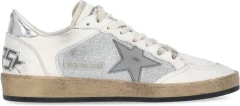 Golden Goose Ivoor Leren Sneakers met Ster Logo Beige Dames