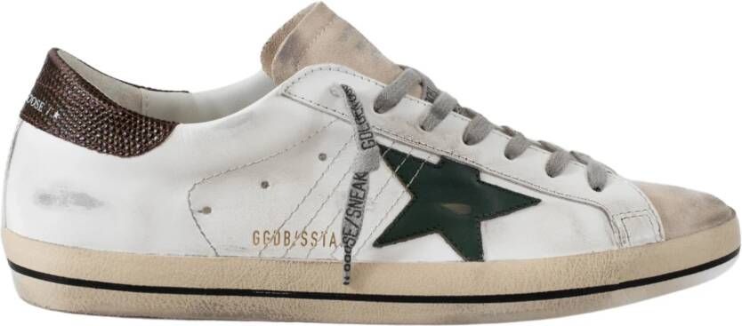 Golden Goose Klassieke Super-Star Sneakers met Vintage Look Multicolor Heren