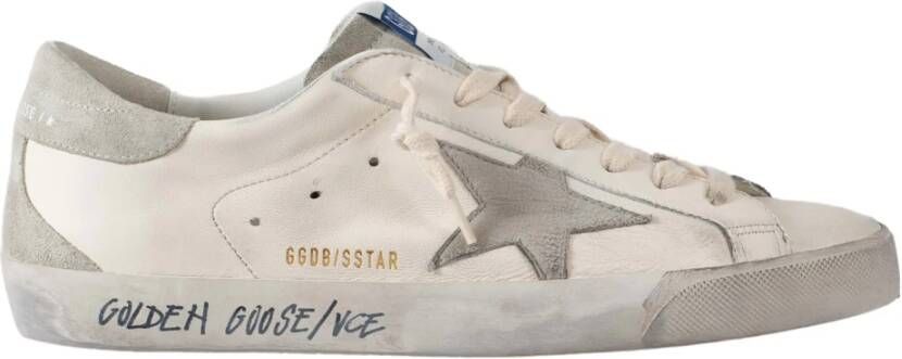 Golden Goose Klassieke Super-Star Sneakers White Heren