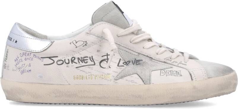 Golden Goose Klassieke Superstar Sneakers Gray Heren