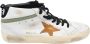 Golden Goose Klassieke Wit Bruin Groene Sneakers White Heren - Thumbnail 1