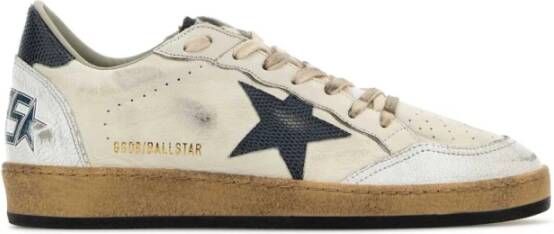 Golden Goose Kleurrijke Leren Sneakers Ball Star Stijl Multicolor Heren