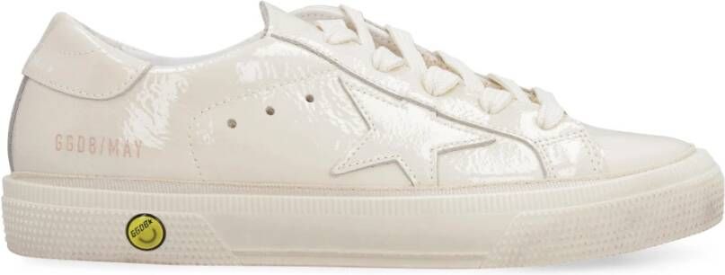 Golden Goose Lage sneakers van lakleer White Dames