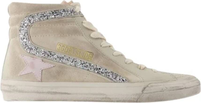 Golden Goose Leather sneakers Beige Dames