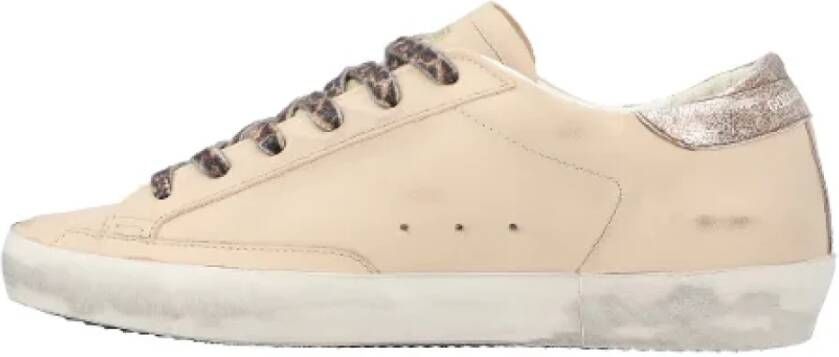 Golden Goose Leather sneakers Beige Dames