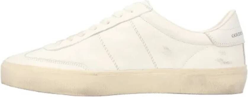 Golden Goose Leather sneakers Beige Heren