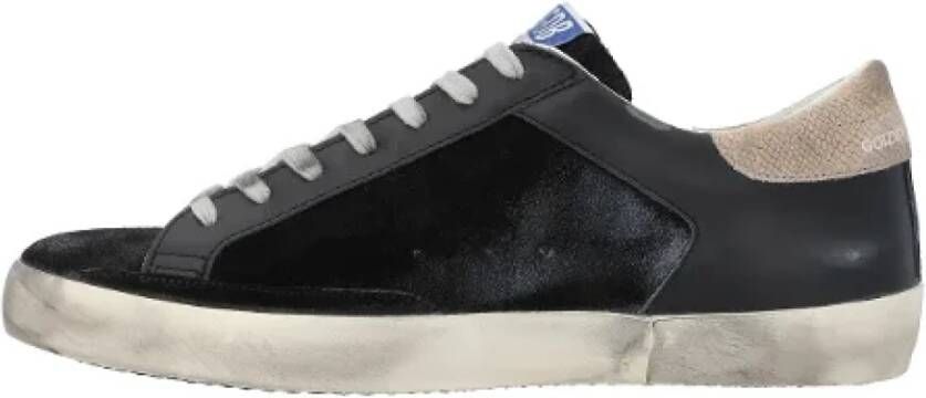 Golden Goose Leather sneakers Black Heren