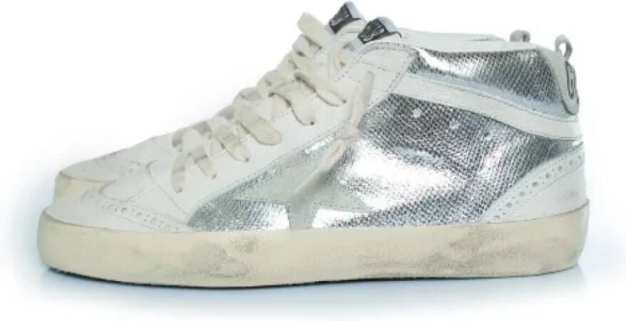 Golden Goose Leather sneakers Gray Dames