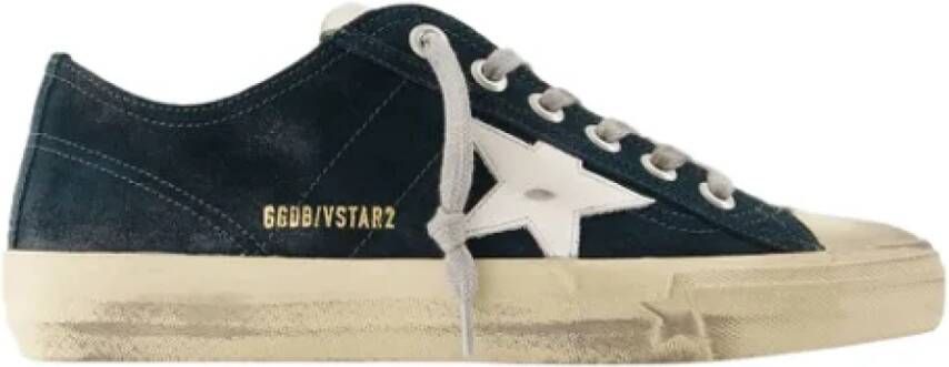 Golden Goose Leather sneakers Green Dames