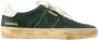 Golden Goose Leather sneakers Green Dames - Thumbnail 1