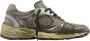 Golden Goose Leather sneakers Green Heren - Thumbnail 1