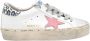 Golden Goose Leopard Sneakers Hi Star Laminated White Dames - Thumbnail 1