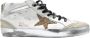 Golden Goose Leopard Star Sneakers Wit Beige Zilver White Heren - Thumbnail 1