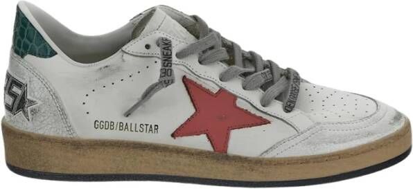 Golden Goose Leren Ball Star Sneaker White Dames