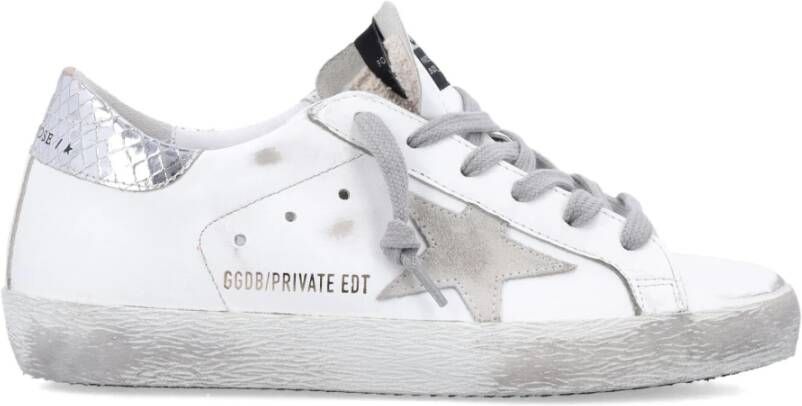 Golden Goose Leren damessneakers voor casual elegantie White Dames