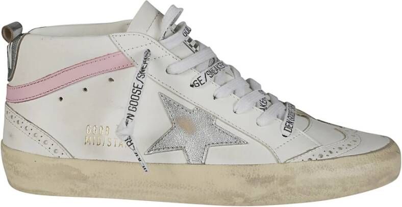 Golden Goose Leren Gelamineerde Ster Sneakers Multicolor Dames