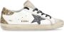 Golden Goose Leren Glittersneakers met Ster White Dames - Thumbnail 4