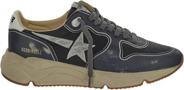 Golden Goose Leren Hardloopschoenen Sneakers Blue Heren