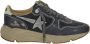 Golden Goose Leren Hardloopschoenen Sneakers Blue Heren - Thumbnail 1