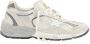 Golden Goose Leren Running Dad Sneakers White Heren - Thumbnail 1