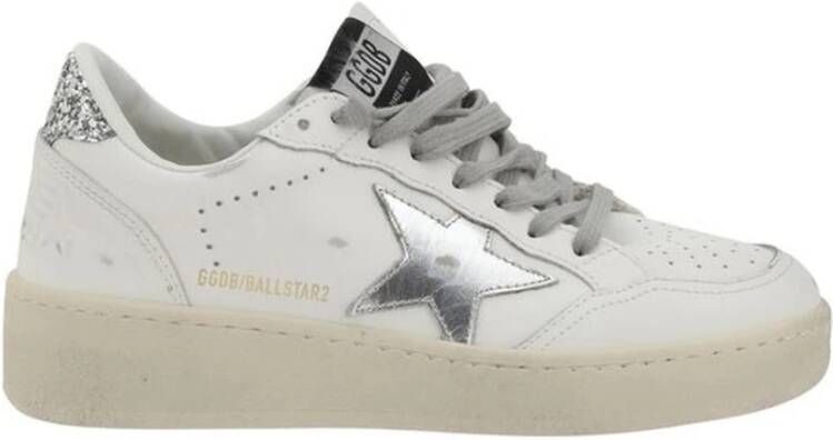 Golden Goose Leren sneakers met iconische ster White Dames