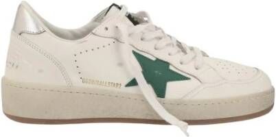 Golden Goose Witte lage sneakers met sterpatch White Heren