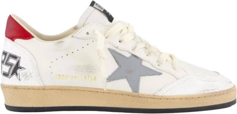 Golden Goose Leren Sneakers met Sterlogo White Heren