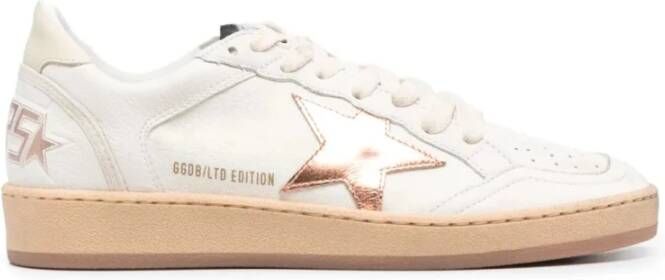 Golden Goose Leren Star Basketbalsneakers White Dames