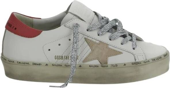 Golden Goose Leren Star Sneaker White Dames