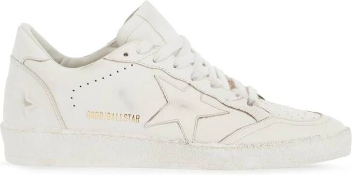 Golden Goose Leren Ster Sneakers met Iconische Ster White Dames