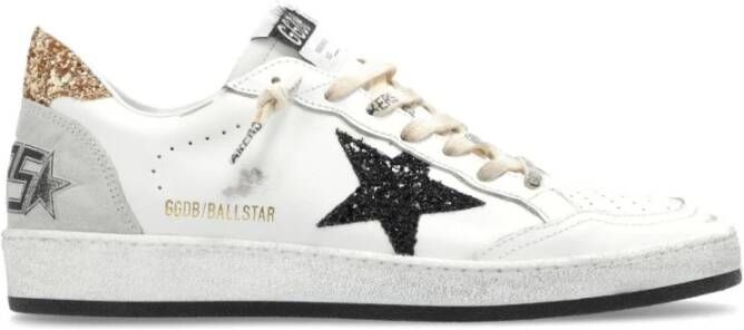 Golden Goose Leren Ster Sneakers Wit Multicolor White Dames