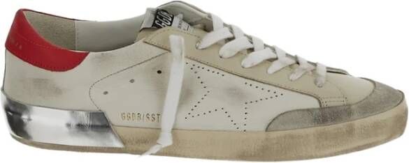 Golden Goose Leren Super Star Sneaker White Heren