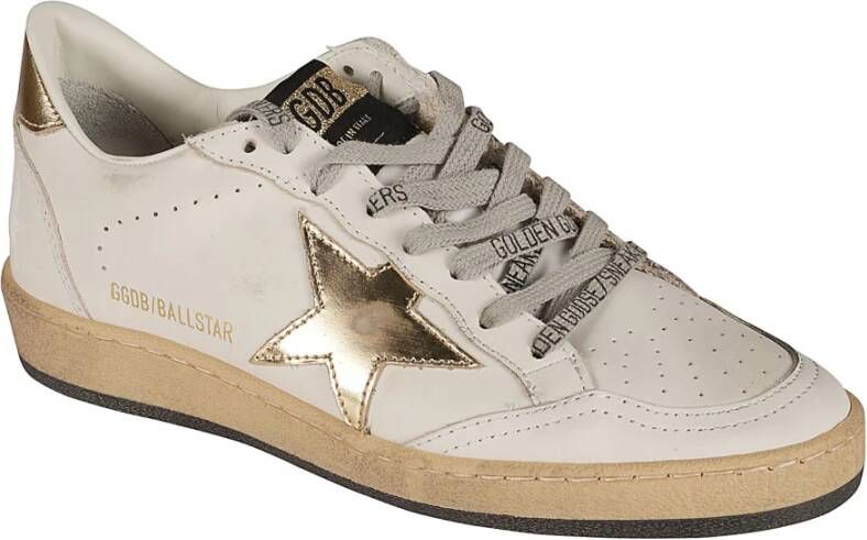 Golden Goose Logo-Patch Veterschoenen White Dames